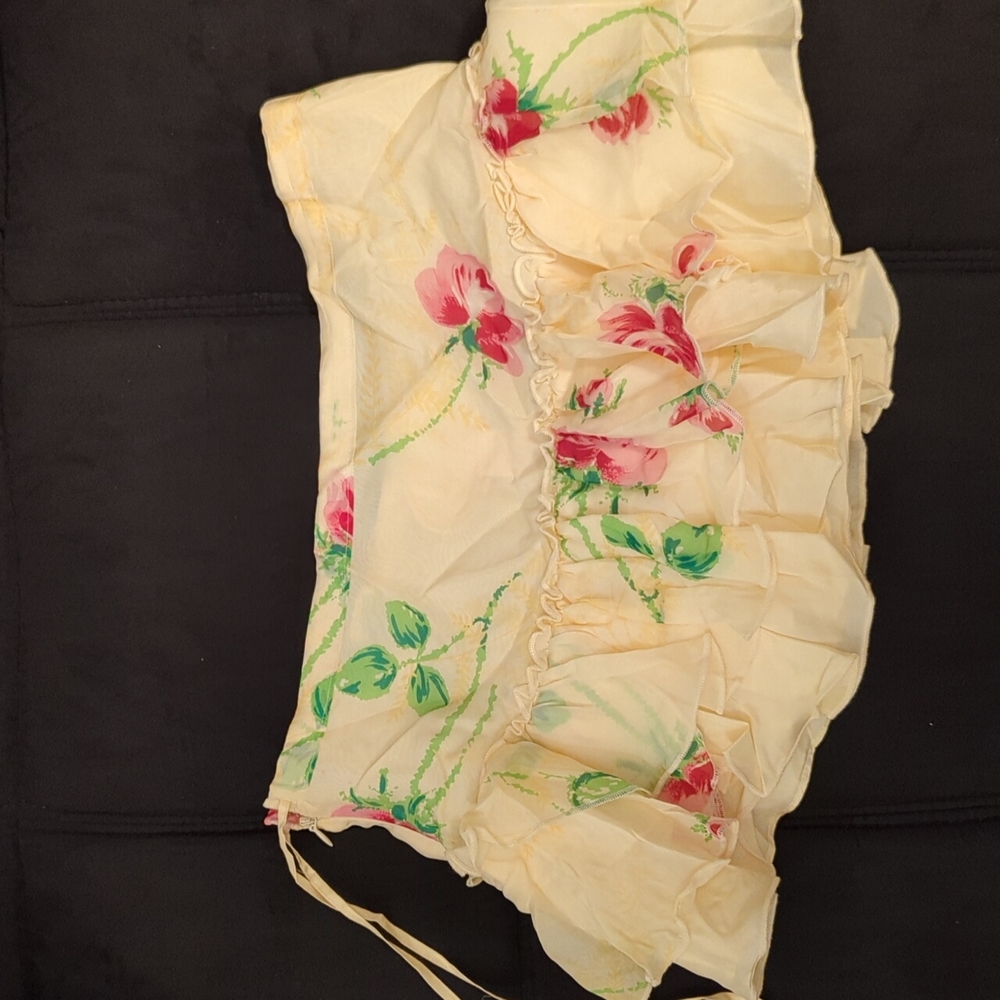 Vintage silk Abercrombie & Fitch miniskirt